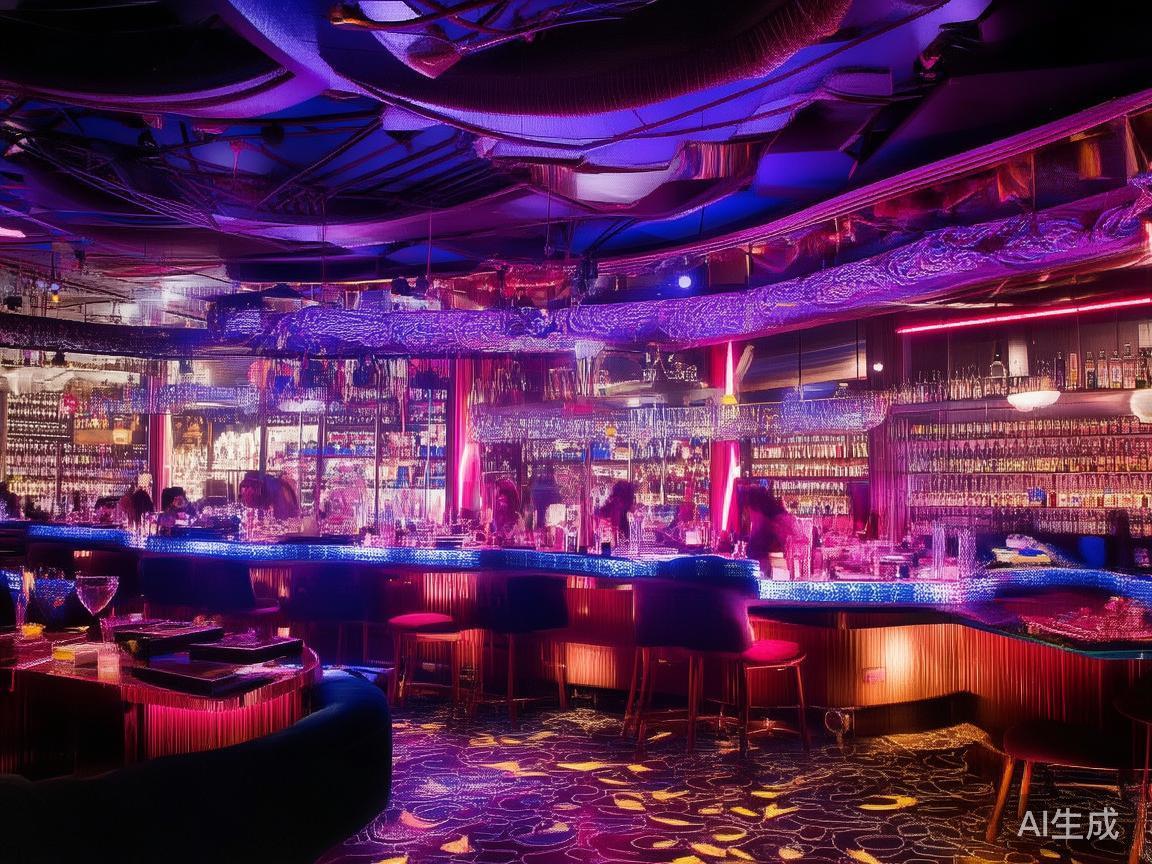 夜晚，赌场的酒吧和夜总会成为社交和放松的好去处。多