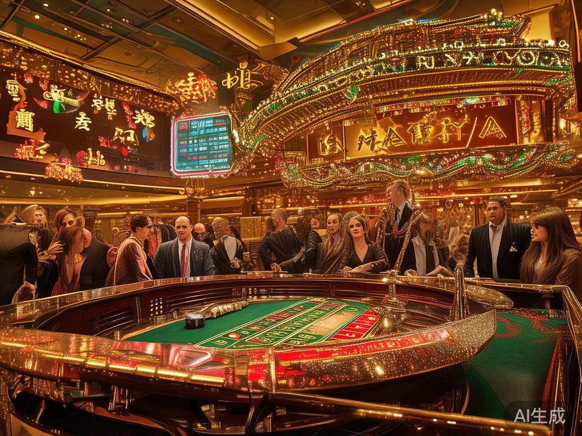 “澳门皇家赌场”最早源自电影及网络段子中对于赌博场